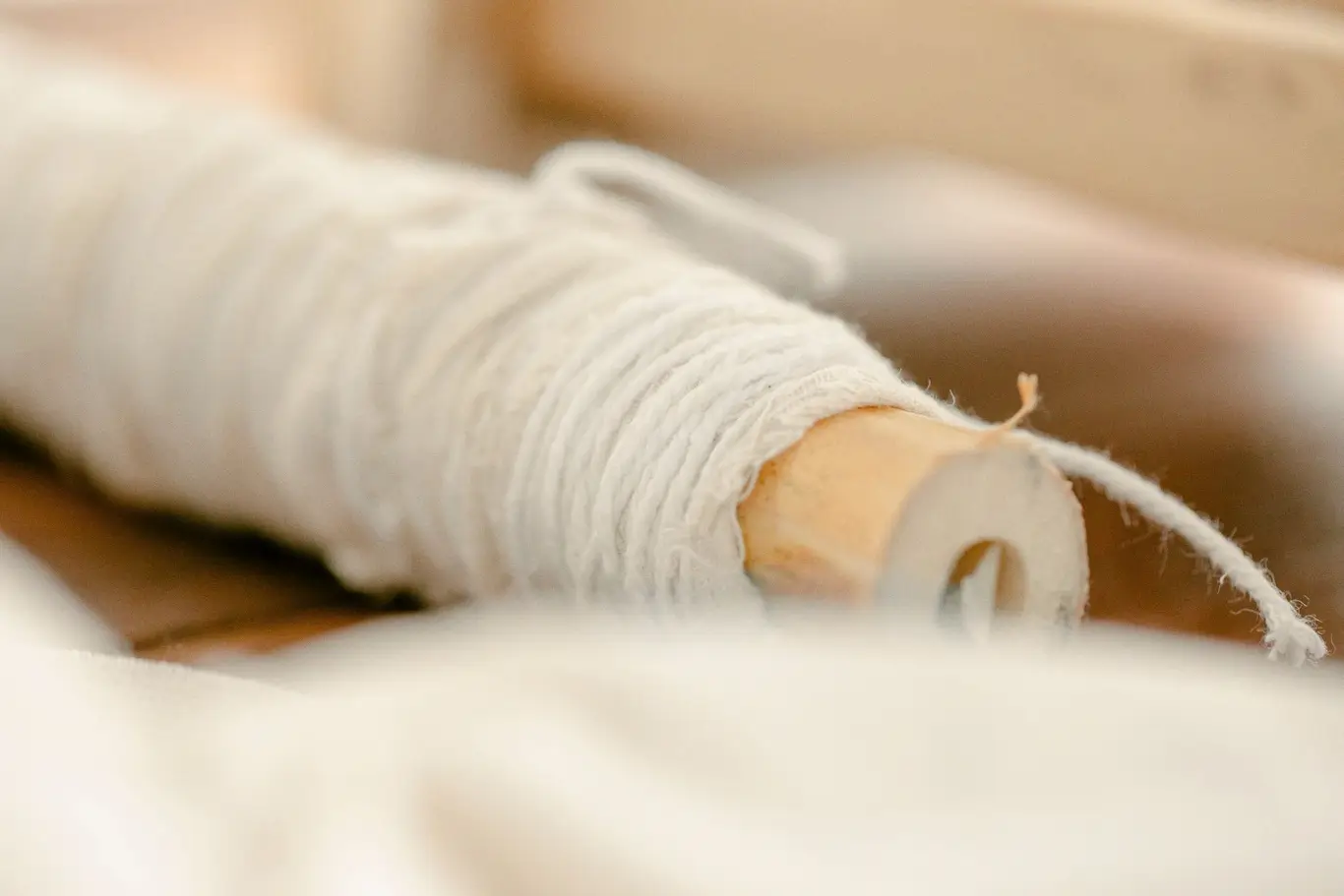Lace made by hand, thread by thread